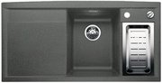 Мойка Бланко Axia 6 S-F темная скала фото Мойка Blanco Axia 6 S-F темная скала фото