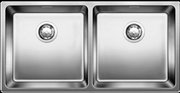Мойка Blanco Andano 400/400-U нержавеющая сталь Мойка Blanco Andano 400/400-U нержавеющая сталь