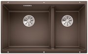Мойка Blanco SUBLINE 430/270-U с отводной арматурой InFino® кофе Мойка Blanco SUBLINE 430/270-U с отводной арматурой InFino® кофе