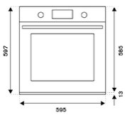 Духовой шкаф Bertazzoni F6011MODVTX фото 2