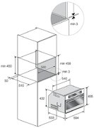 Духовой шкаф Fulgor Milano FCSO 4511 TM X фото 4