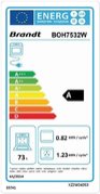 Встраиваемый духовой шкаф Brandt BOH7532W фото 3