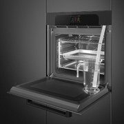 Духовой шкаф с функциями пара и СВЧ Smeg SO6204APB фото 3