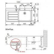 Мойка Франке EOX 211 крыло слева фото 2 Мойка Franke EOX 211 крыло слева фото 2