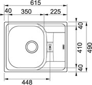Мойка Франке PXL 614-60 фото 2 Мойка Franke PXL 614-60 фото 2