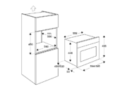 Духовой шкаф с СВЧ Bertazzoni F457HERMWTNE фото 4
