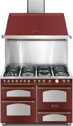 Вытяжка Lofra DOLCEVITA 120 RED BURGUNDY & BRONZE фото 4