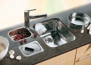 Мойка Бланко Supra 500-U клапан-автомат нержавеющая сталь фото 2 Мойка Blanco Supra 500-U клапан-автомат нержавеющая сталь фото 2