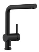 Смеситель Blanco LINUS 525806 Silgranit матовый черный Смеситель Blanco LINUS 525806 Silgranit матовый черный