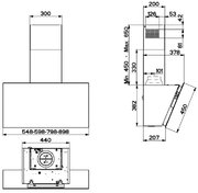 Вытяжка Faber DAISY EG6 LED BK A80 фото 4
