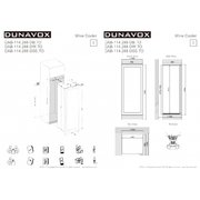 Винный шкаф Dunavox DAB-114.288DSS.TO фото 3