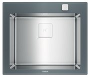 Врезная раковина Тека DIAMOND RS15 1B 60 GREY фото Врезная раковина Teka DIAMOND RS15 1B 60 GREY фото