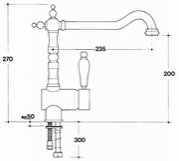 Смеситель Смег ME3P фото 2 Смеситель Smeg ME3P фото 2
