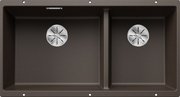Мойка BLANCO SUBLINE 480/320-U Silgranit кофе фото Мойка BLANCO SUBLINE 480/320-U Silgranit кофе фото