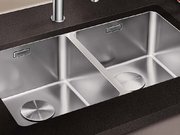 Мойка Бланко ANDANO 340/340-U клапан-автомат нержавеющая сталь фото 3 Мойка Blanco ANDANO 340/340-U клапан-автомат нержавеющая сталь фото 3