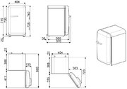 Мини-бар Смег FAB5LPB3 фото 2 Мини-бар Smeg FAB5LPB3 фото 2