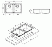 Мойка Смег LTS902-2 фото 2 Мойка Smeg LTS902-2 фото 2