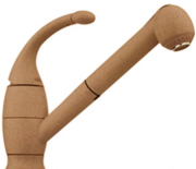 Смеситель Franke 680 бежевый Смеситель Franke 680 бежевый