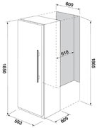 Встраиваемая морозильная камера Фулгор Милано FFSI 351 NF ED X фото 3 Встраиваемая морозильная камера Fulgor Milano FFSI 351 NF ED X фото 3