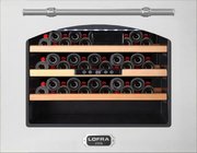 Встраиваемый винный шкаф Lofra ZBRS24M/R CANTINA 24 INOX CROMO фото