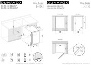 Винный шкаф Dunavox DX-53.130DBK/DP фото 3