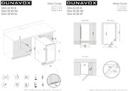 Винный шкаф Dunavox DAU-32.83B фото 3