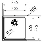 Мойка Franke FEX 210-40 сталь фото 3