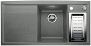 Мойка Бланко Axia 6 S-F алюметаллик фото Мойка Blanco Axia 6 S-F алюметаллик фото