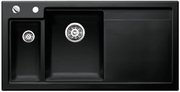 Мойка Бланко Axon II 6S крыло справа черный фото Мойка Blanco Axon II 6S крыло справа черный фото