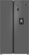 Отдельностоящий холодильник с инвертором и подачей воды Weissgauff WSBS 590 Inverter NoFrost Water Dispenser Grey фото