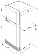 Холодильник Смег FAB50X фото 3 Холодильник Smeg FAB50X фото 3