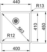 Мойка Franke BXX 210-40 сталь фото 4