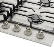 Газовая варочная панель Kuppersberg FG 601 W Silver фото 3