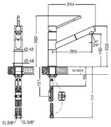 Смеситель Смег MD12-CR фото 2 Смеситель Smeg MD12-CR фото 2