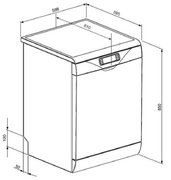 Посудомоечная машина Smeg LVS367B фото 2