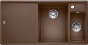 Мойка Blanco AXIA III 6 S чаша справа, доска стекло клапан-автомат InFino® мускат фото