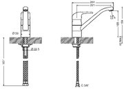 Смеситель Смег MF9AV2 фото 2 Смеситель Smeg MF9AV2 фото 2