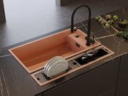 Мойка Omoikiri KINARU PRO 86-U/I MO фото 2
