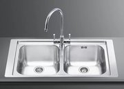 Мойка Смег LV95F-3 фото 2 Мойка Smeg LV95F-3 фото 2