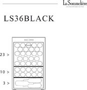 Винный шкаф La Sommeliere LS36BLACK фото 3