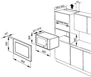 Микроволновая печь Smeg FME20EX3 фото 2