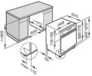 Встраиваемая посудомоечная машина Miele G 5000 SCi фото 4