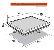 Индукционная варочная панель Brandt BPI6427B фото 2