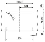 Мойка Franke BCX 610-81 TL сталь фото 3