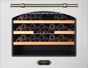 Встраиваемый винный шкаф Lofra ZBRS24M/A CANTINA 24 INOX BRONZO