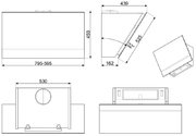 Вытяжка Smeg KV26P фото 2