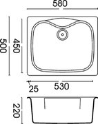 Мойка Smeg LSE58AV фото 2