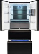 Холодильник Hyundai CM55043F черное стекло фото 4