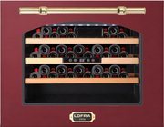 Встраиваемый винный шкаф Lofra ZBRR24M/O CANTINA 24 BURGUNDY OTTONE