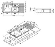 Мойка Смег LTS1163D фото 2 Мойка Smeg LTS1163D фото 2